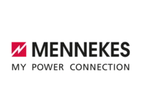 Das Bild zeigt das Logo des Herstellers Mennekes